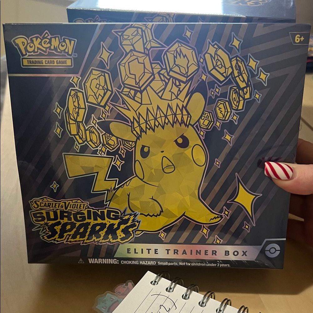 Pokemon Elite Trainer Box - Yellow Pikachu Surging Sparks